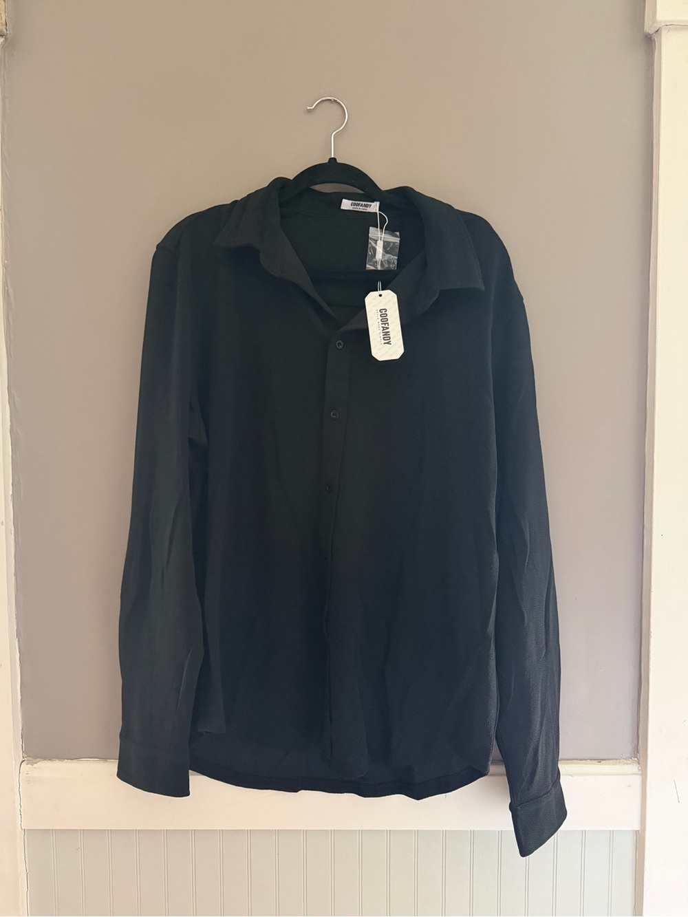 New with tags Mens Casual Button Down Shirt Long SleeveLightweight - Picture 2 of 4